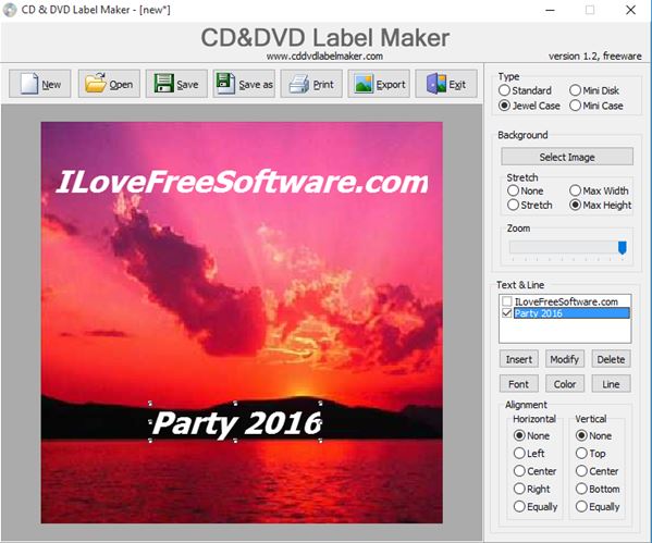 5 Programmi Gratis per Creare Copertine di DVD su Windows 10 - CD & DVD Label Maker