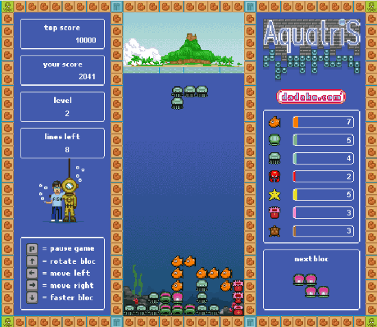 Tetris per Bambini 4 Giochi Online e Gratis - Aquatris