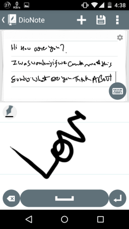5 App per Scrivere Note a Mano Libera su Android - DioNote