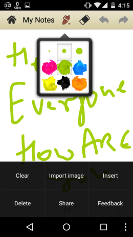 5 App per Scrivere Note a Mano Libera su Android - Handwriting