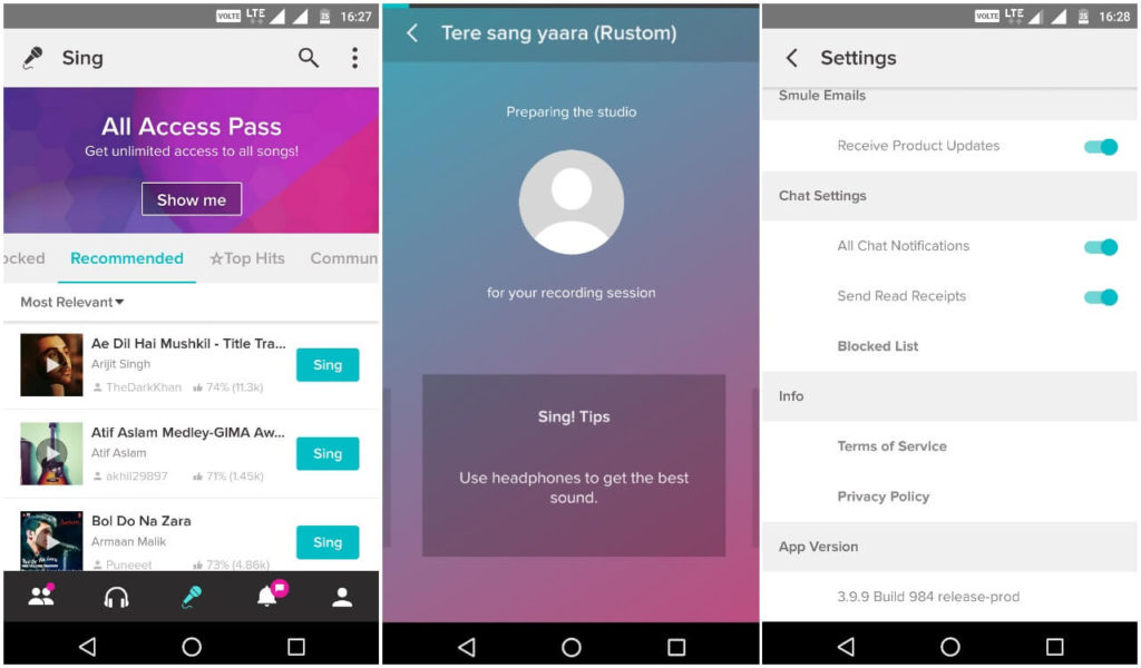 Le Migliori 5 App per Karaoke su Android - Sing