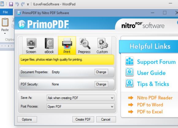 Le Migliori 5 Stampanti PDF Virtuali per Windows 10 - PrimoPDF
