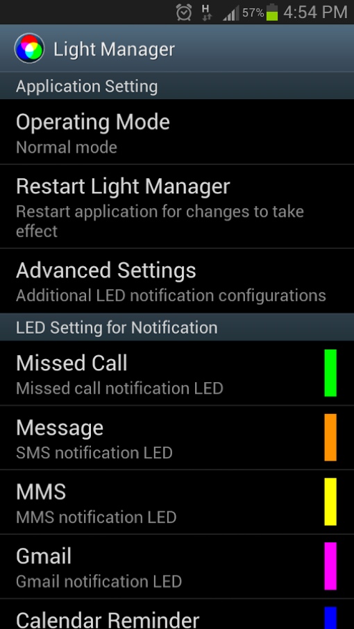 5 App per Personalizzare il LED di Notifica su Android - LED Notifications