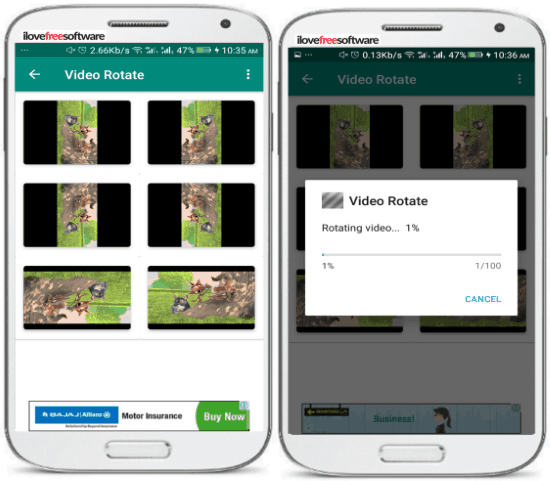 5 App per Ruotare Video su Android - Video Rotate Tool