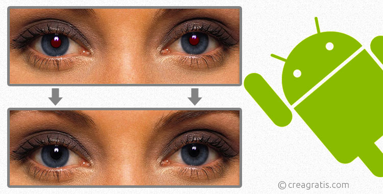 App Android per eliminare l'effetto occhi rossi dalle foto
