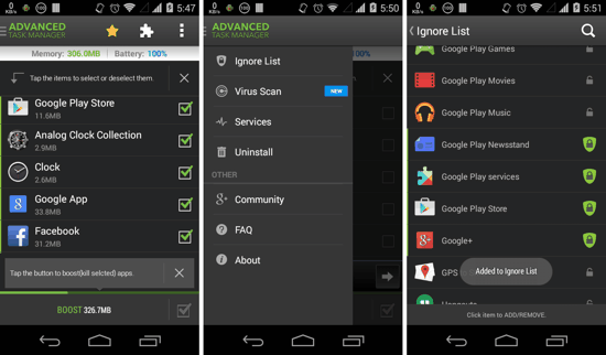 Le Migliori 5 App Task Manager per Android - Advanced Task Manager