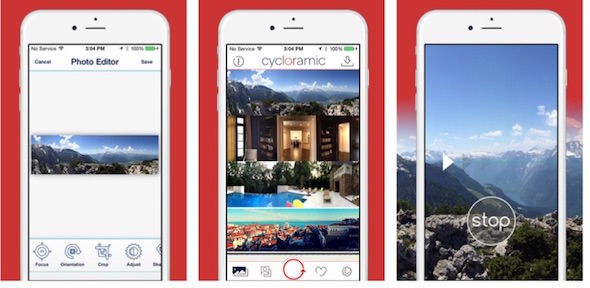 Le Migliori App per Fare Foto a 360 Gradi - Cycloramic