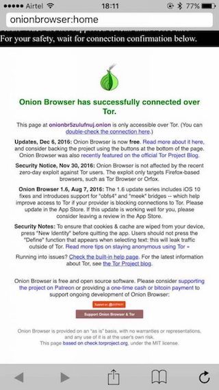 Onion Browser