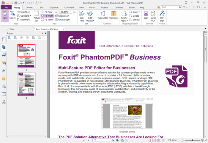 Foxit PhantomPDF Business 7