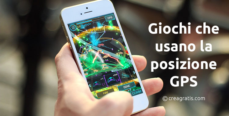 Giochi che usano la posizione GPS