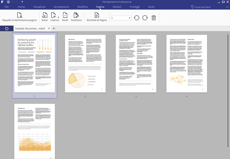 Schermata di PDFelement 6