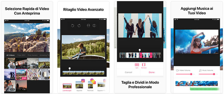 App Ritaglia Video per iPhone