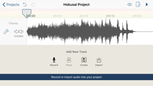 Hokusai Audio Editor
