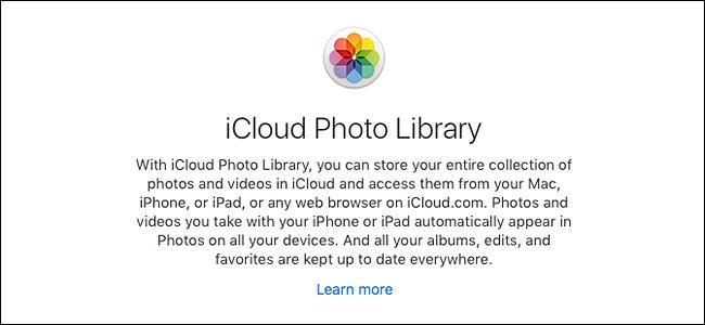 iCloud Photo Library