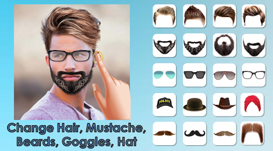 Man HairStyle Photo Editor