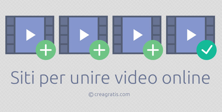 Siti per unire video online