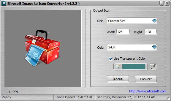 Efiresoft Image to Icon Converter