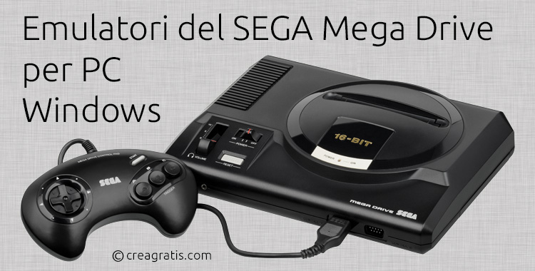 Emulatori del SEGA Mega Drive per PC Windows