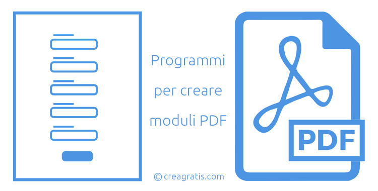 Programmi per creare moduli PDF