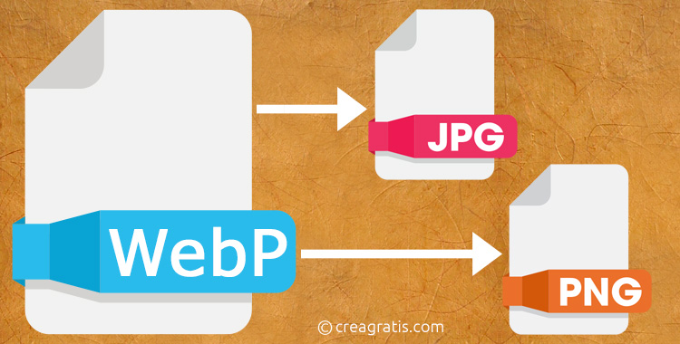 Salvare immagini WebP in JPG e PNG con Chrome