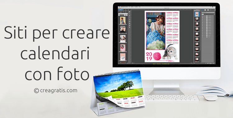 Siti per creare calendari con foto online