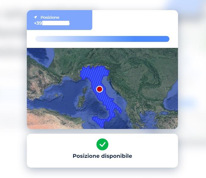 Sistema di tracciamento di GEOfinder