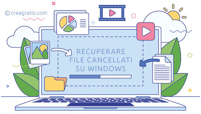 Come Recuperare File Cancellati su Windows  --- (Fonte immagine: https://www.creagratis.com/wp-content/uploads/2023/04/Recuperare-File-Cancellati-Windows-665x380.jpg)